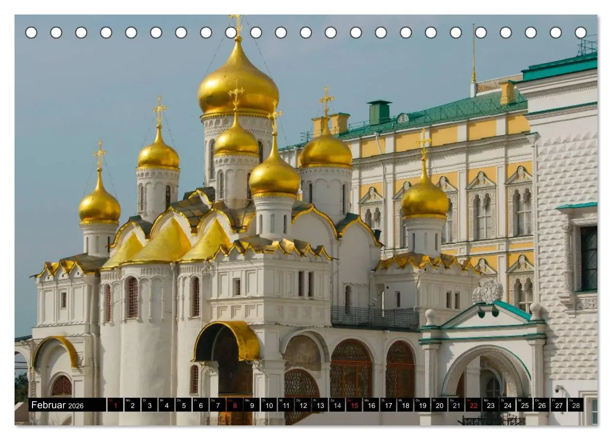 Bild: 9783516116748 | Flussfahrt Moskau - St. Petersburg (Tischkalender 2026 DIN A5...