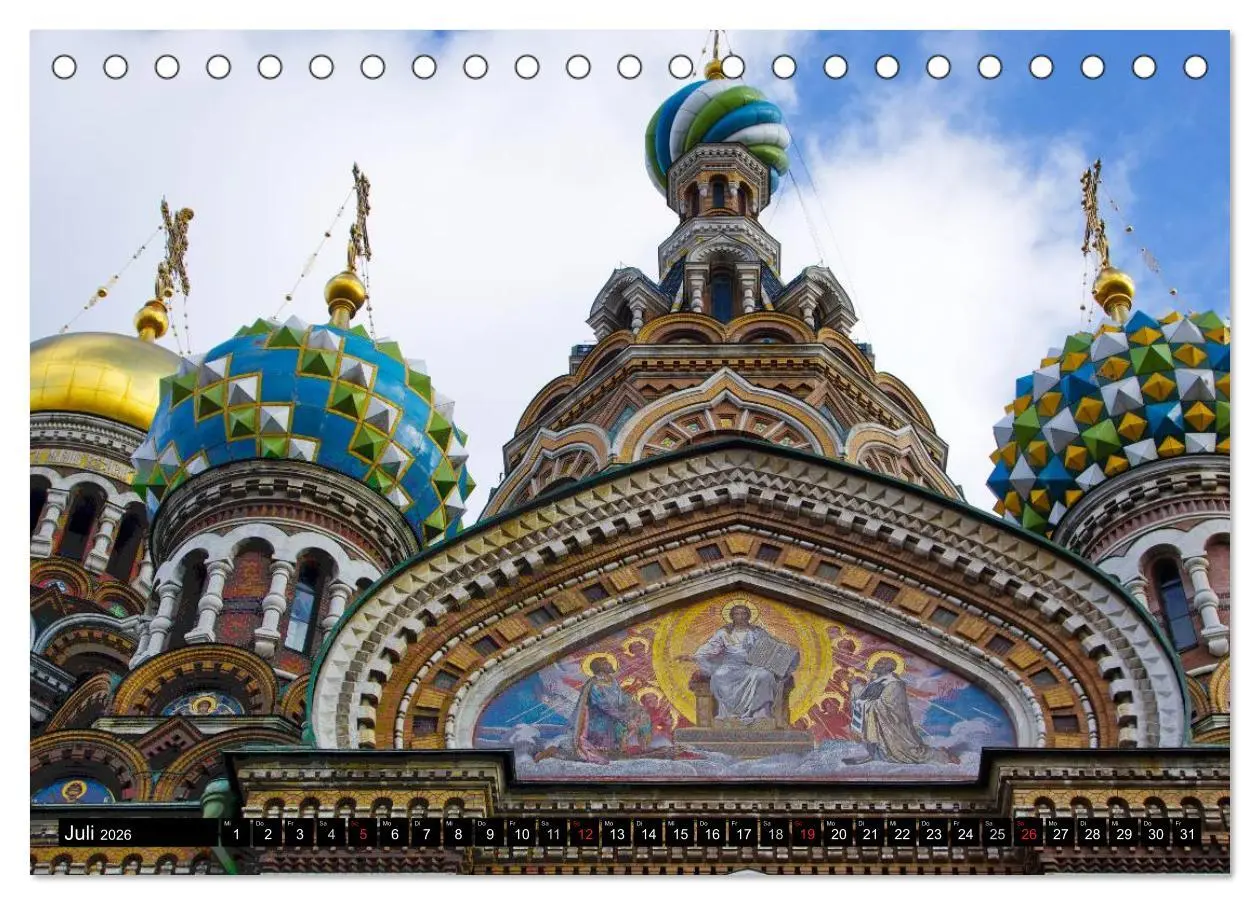 Bild: 9783516116748 | Flussfahrt Moskau - St. Petersburg (Tischkalender 2026 DIN A5...