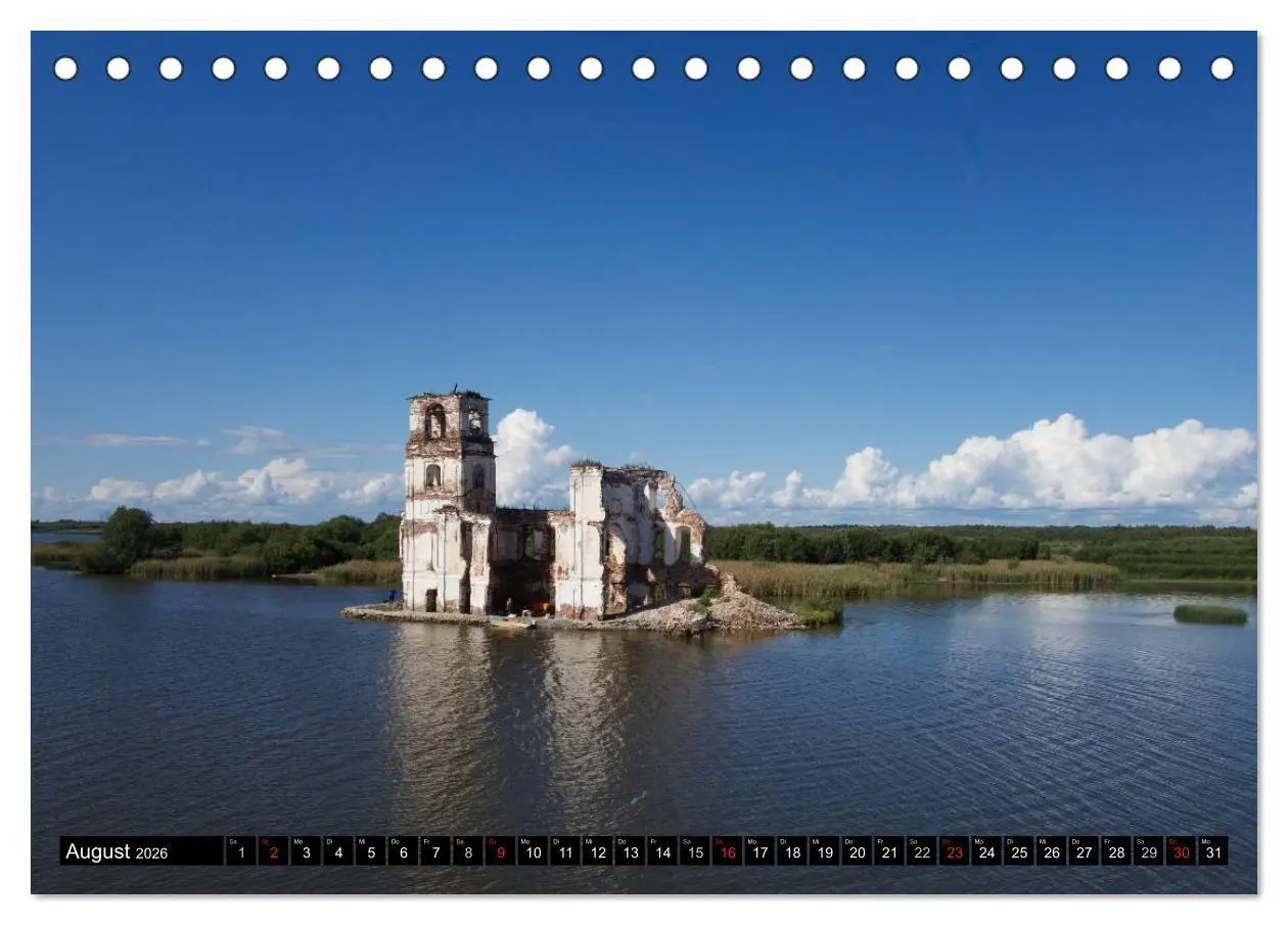 Bild: 9783516116748 | Flussfahrt Moskau - St. Petersburg (Tischkalender 2026 DIN A5...