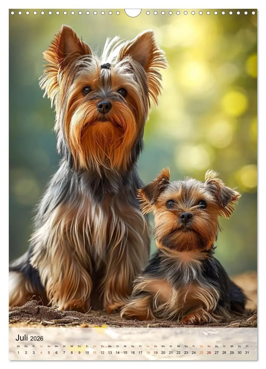 Bild: 9783516286748 | Yorkshire Terrier - ein Hund mit starkem Charakter (Wandkalender...