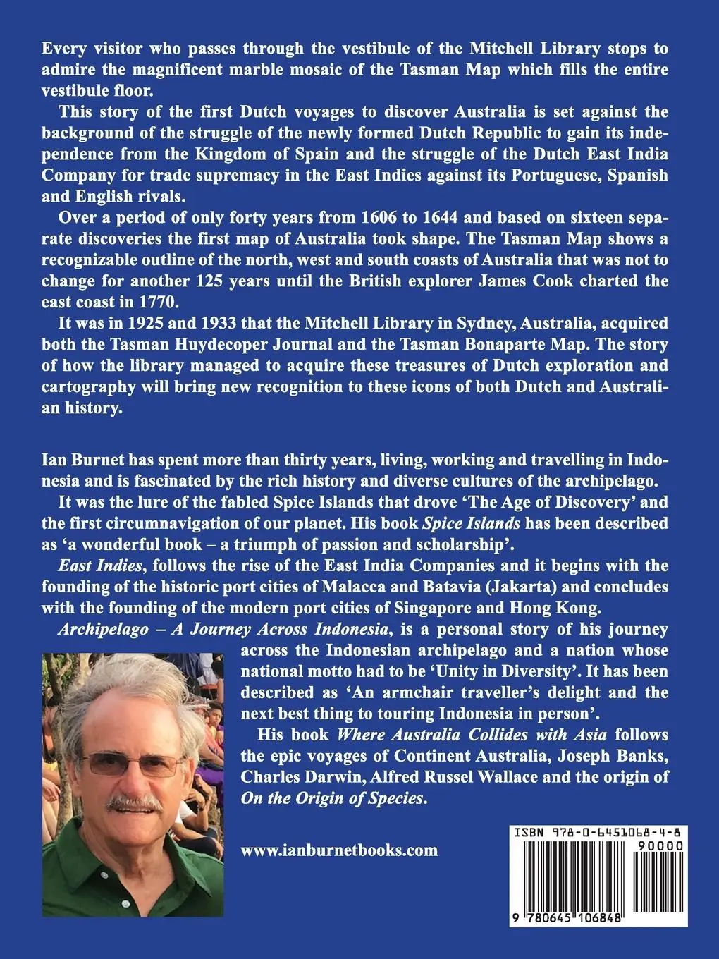 Rückseite: 9780645106848 | The Tasman Map | Ian Burnet | Taschenbuch | Englisch | 2024