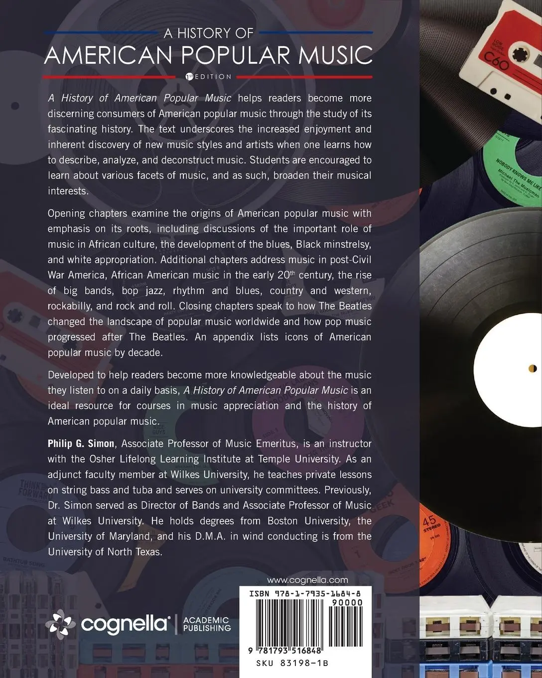 Rückseite: 9781793516848 | A History of American Popular Music | Philip Simon | Taschenbuch