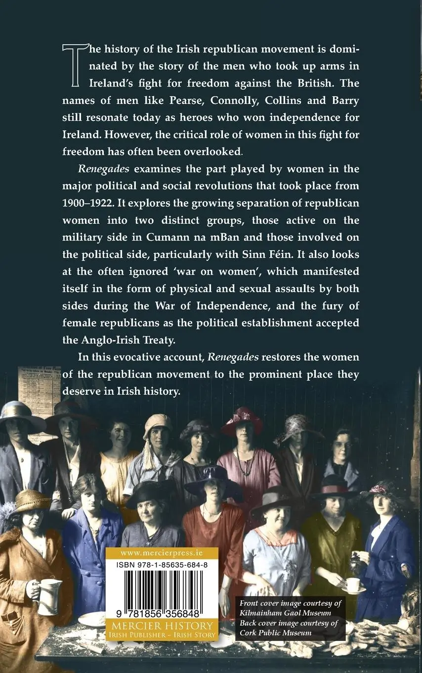 Rückseite: 9781856356848 | Renegades | Irish Republican Women 1900-1922 | Ann Matthews | Buch