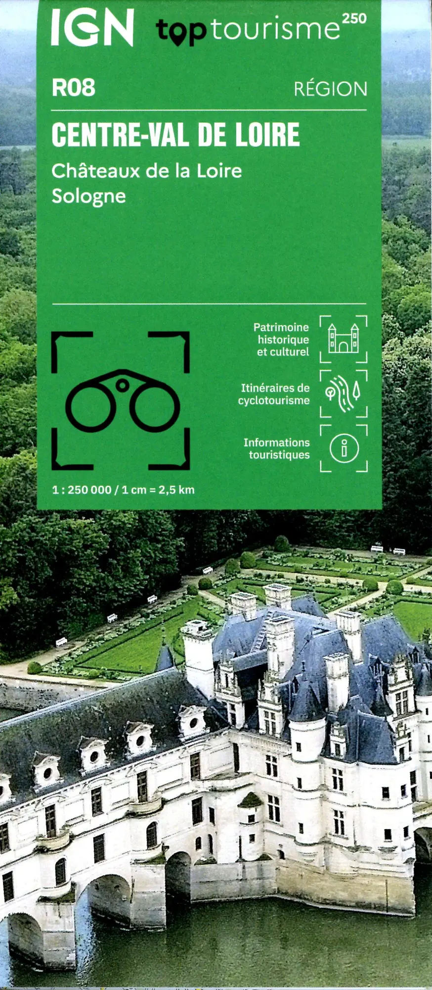 Cover: 9782758556848 | R08 Centre - Val de Loire 1:250000 | (Land-)Karte | Französisch | 2025