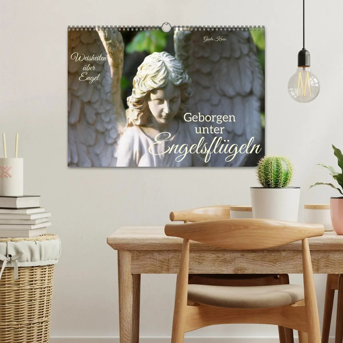 Bild: 9783457636848 | Geborgen unter Engelsflügeln (Wandkalender 2026 DIN A3 quer),...