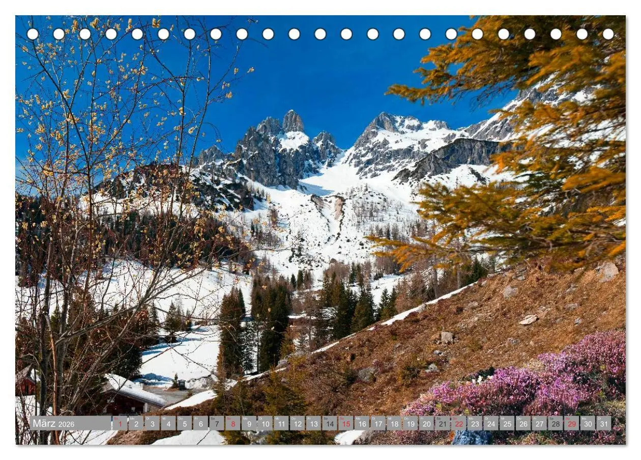 Bild: 9783457946848 | Die Bischofsmütze im schönen Salzburger Land (Tischkalender 2026...