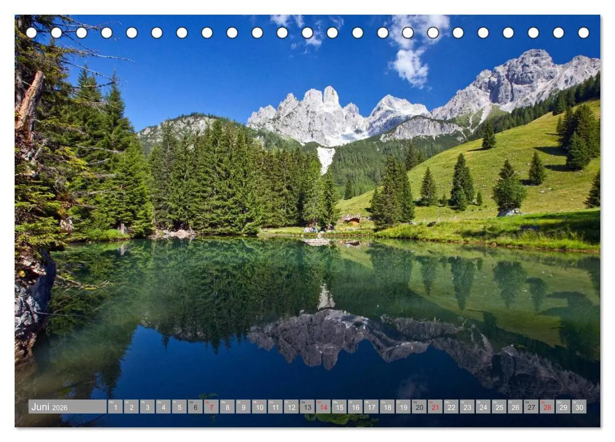 Bild: 9783457946848 | Die Bischofsmütze im schönen Salzburger Land (Tischkalender 2026...