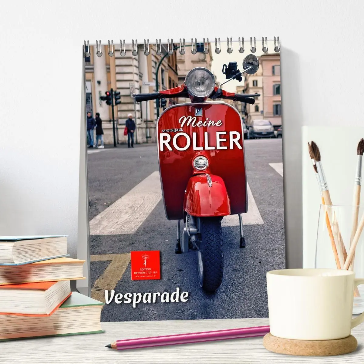 Bild: 9783569366848 | Meine Roller Vesparade (Tischkalender 2027 DIN A5 hoch), CALVENDO...