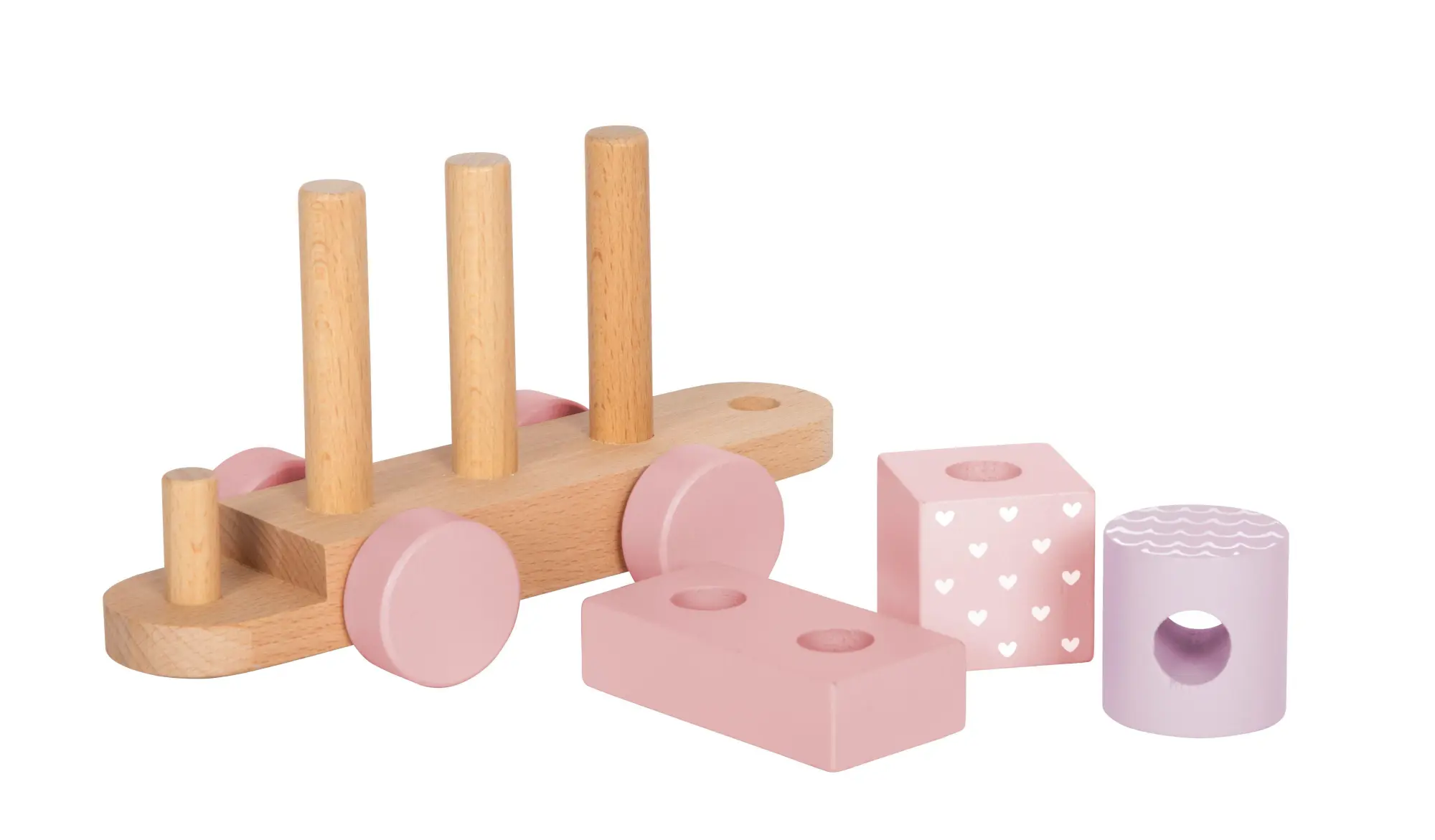 Bild: 4020972126948 | Holzzug rosa | 12694 | Deutsch | 2025 | small foot GmbH &amp; Co. KG