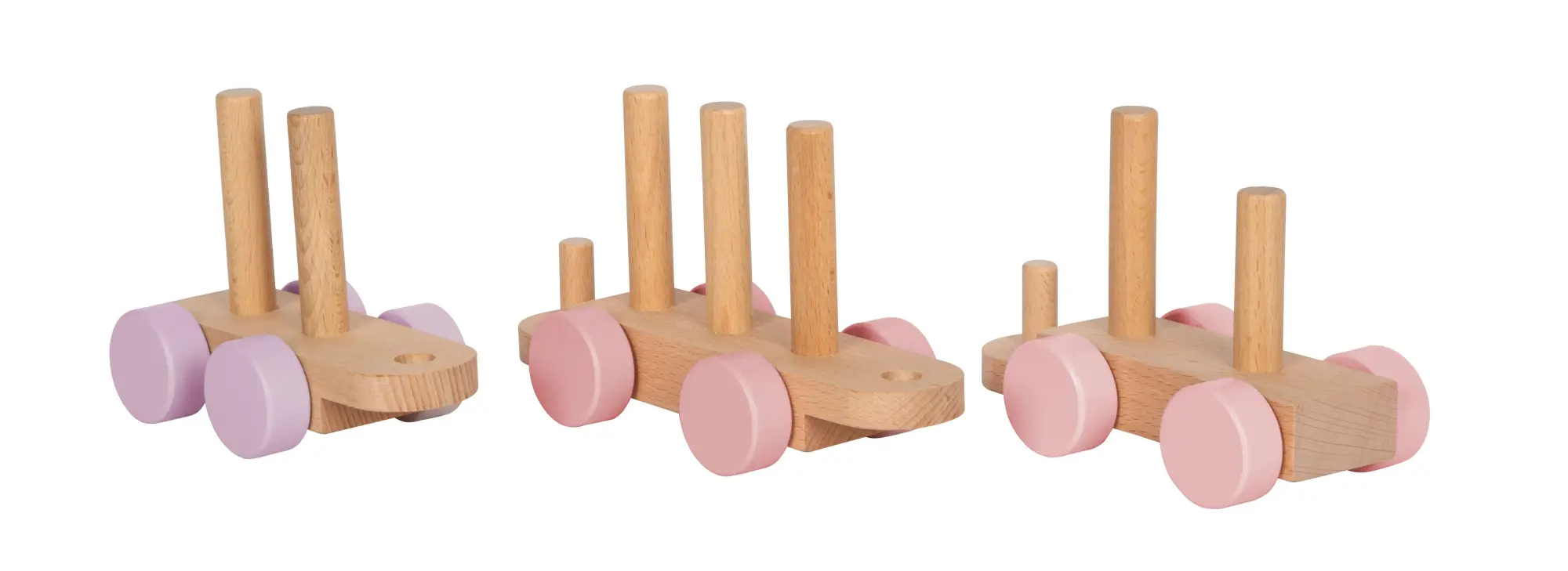 Bild: 4020972126948 | Holzzug rosa | 12694 | Deutsch | 2025 | small foot GmbH &amp; Co. KG
