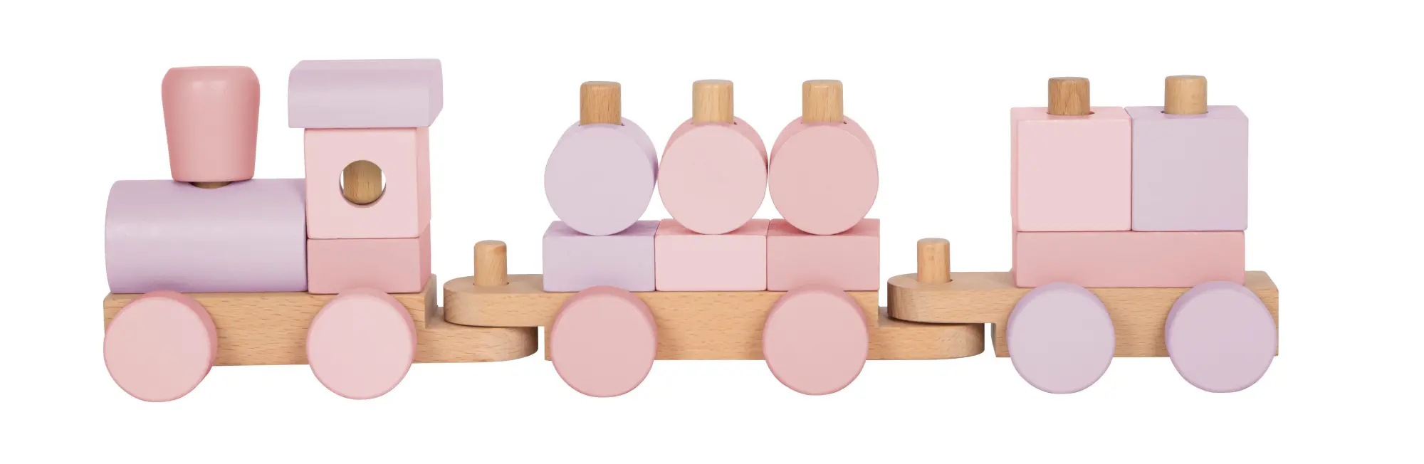 Bild: 4020972126948 | Holzzug rosa | 12694 | Deutsch | 2025 | small foot GmbH &amp; Co. KG