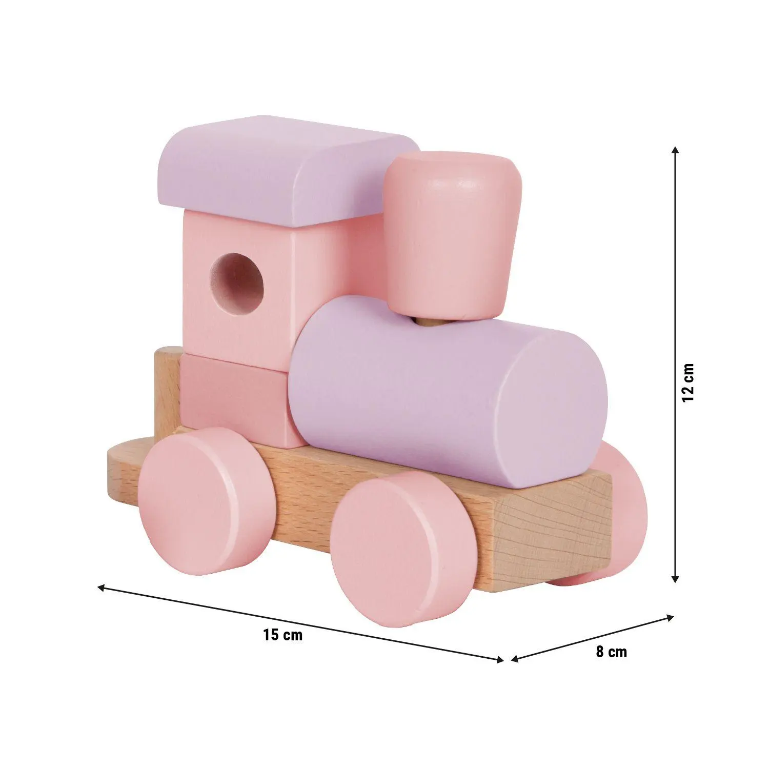 Bild: 4020972126948 | Holzzug rosa | 12694 | Deutsch | 2025 | small foot GmbH &amp; Co. KG