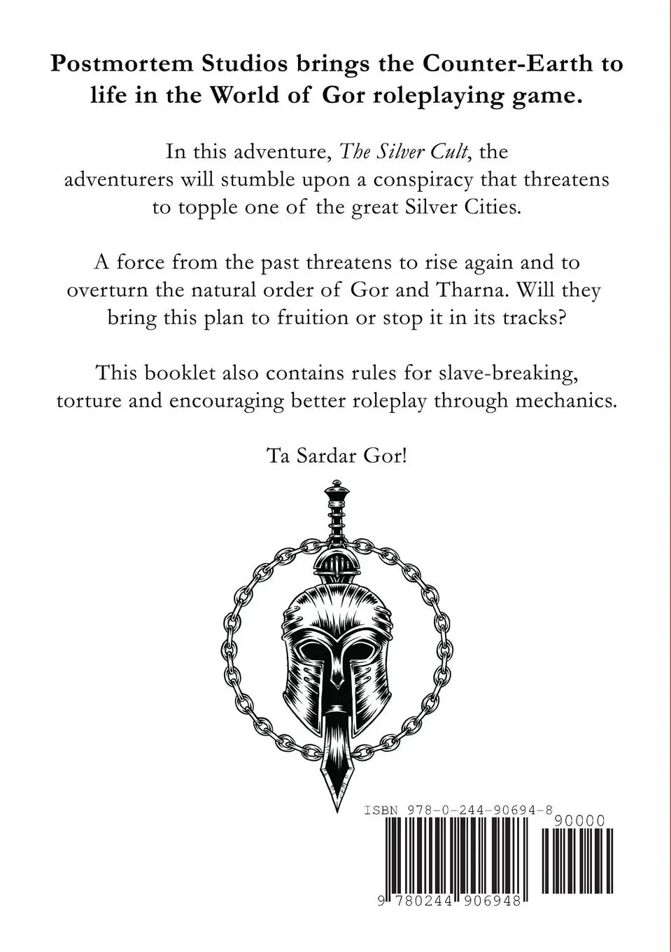 Rückseite: 9780244906948 | 02 | The Silver Cult | James Desborough (u. a.) | Taschenbuch | 2018