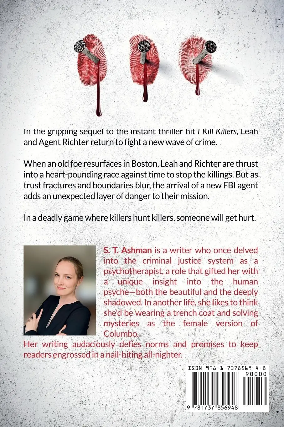 Rückseite: 9781737856948 | We Kill Killers | S. T. Ashman | Taschenbuch | Englisch | 2024