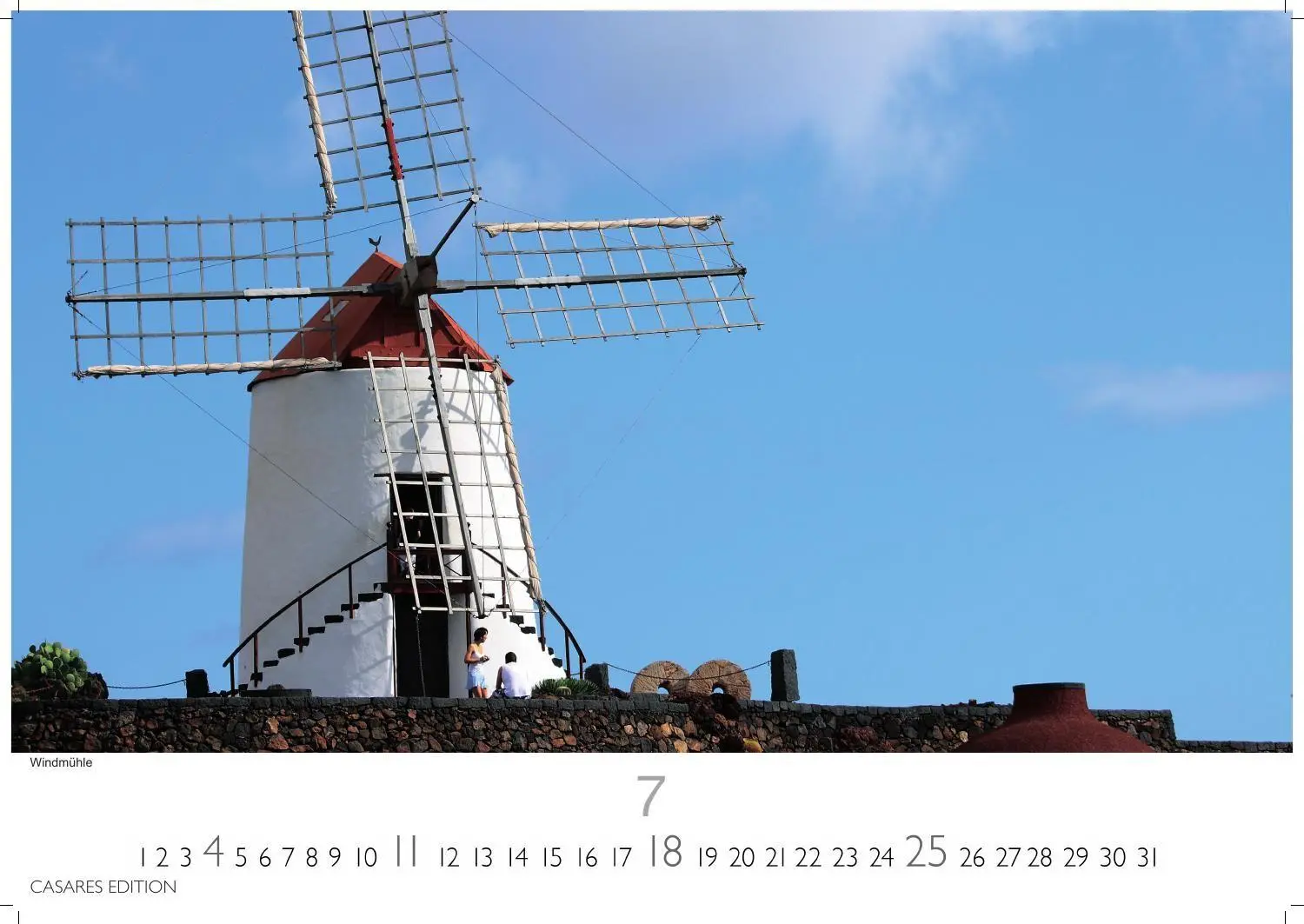 Bild: 9781835246948 | Lanzarote Kalender 2027 - Wandkalender Fotokalender Spanien 24x35...