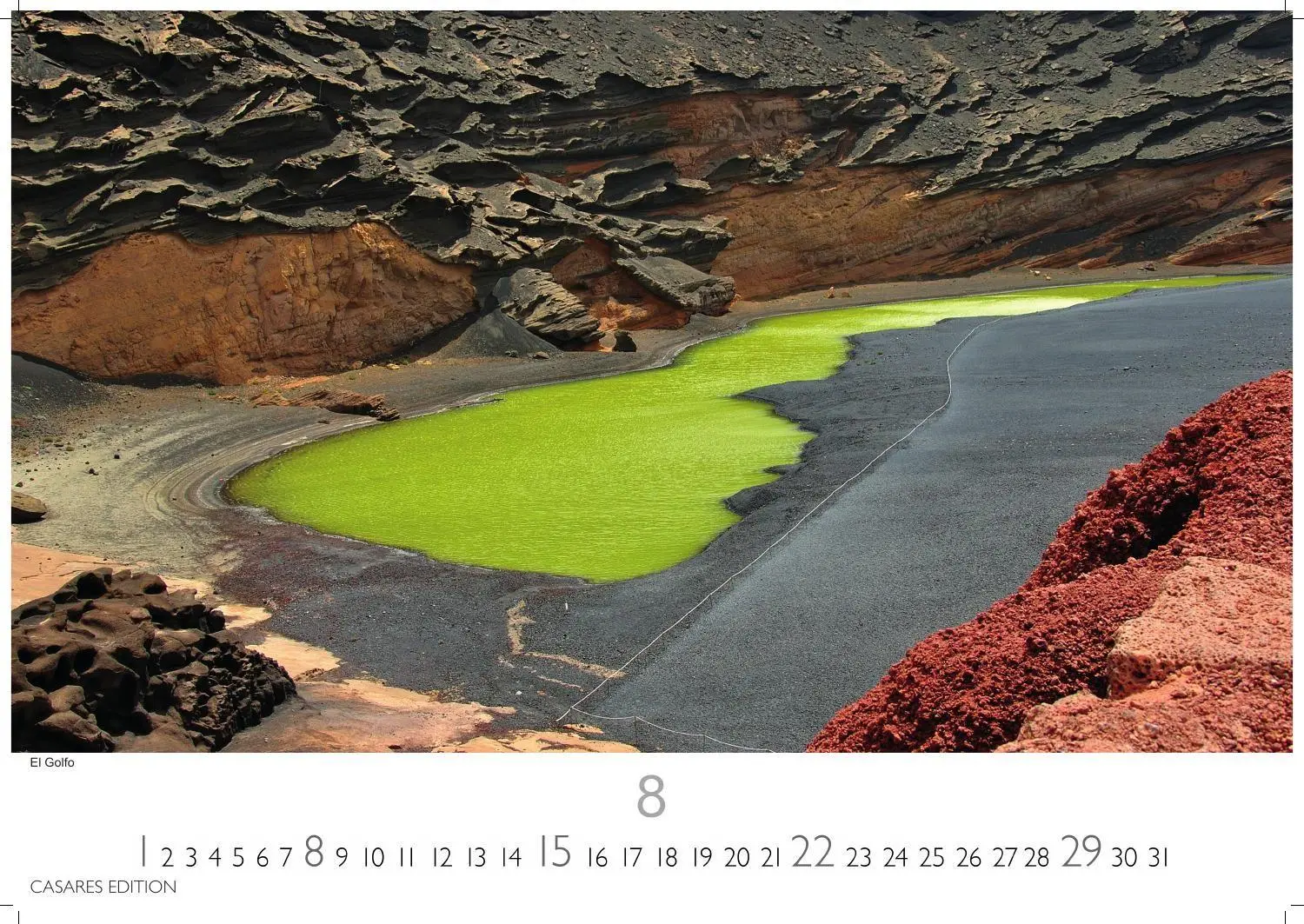 Bild: 9781835246948 | Lanzarote Kalender 2027 - Wandkalender Fotokalender Spanien 24x35...