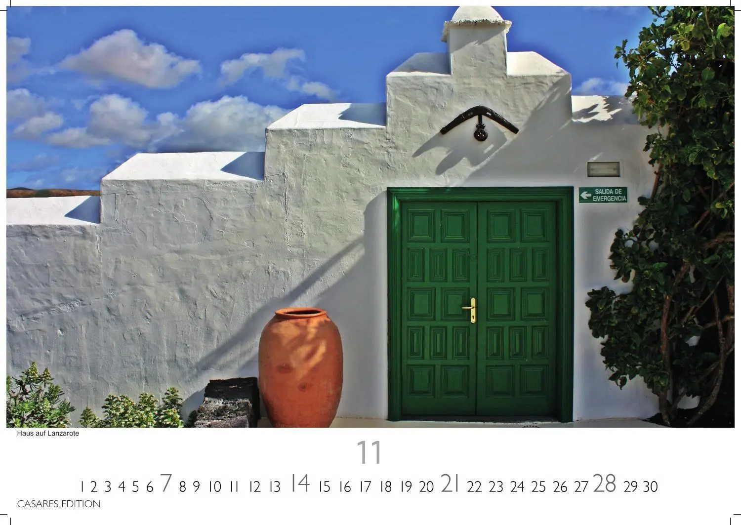 Bild: 9781835246948 | Lanzarote Kalender 2027 - Wandkalender Fotokalender Spanien 24x35...