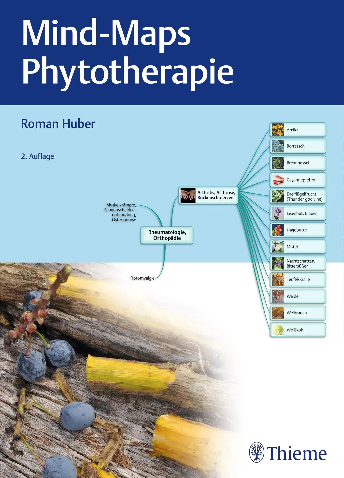 Cover: 9783132426948 | Mind-Maps Phytotherapie | Roman Huber | Buch | 216 S. | Deutsch | 2019