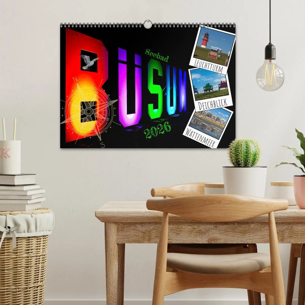 Bild: 9783457316948 | Seebad Büsum (Wandkalender 2026 DIN A3 quer), CALVENDO Monatskalender