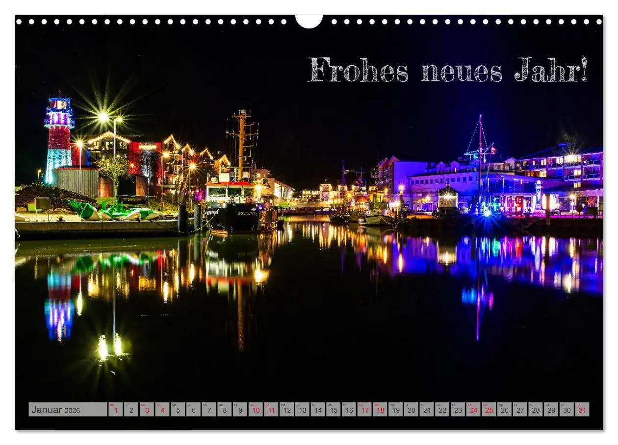 Bild: 9783457316948 | Seebad Büsum (Wandkalender 2026 DIN A3 quer), CALVENDO Monatskalender
