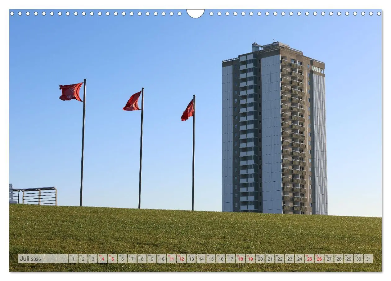 Bild: 9783457316948 | Seebad Büsum (Wandkalender 2026 DIN A3 quer), CALVENDO Monatskalender
