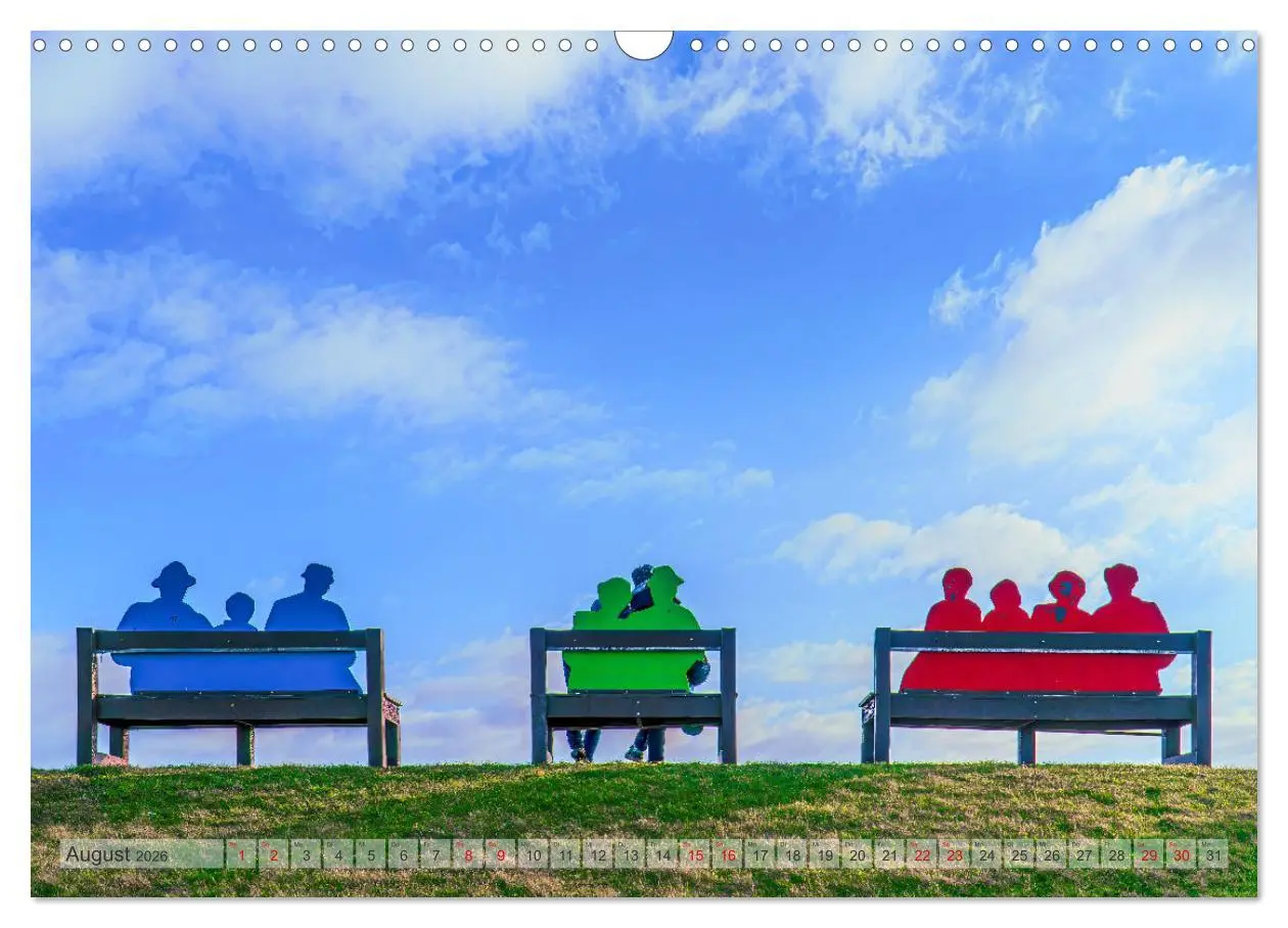 Bild: 9783457316948 | Seebad Büsum (Wandkalender 2026 DIN A3 quer), CALVENDO Monatskalender