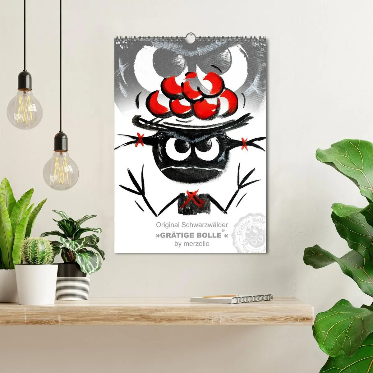 Bild: 9783516406948 | Original Schwarzwälder 'Grätige Bolle' by merzolio (Wandkalender...