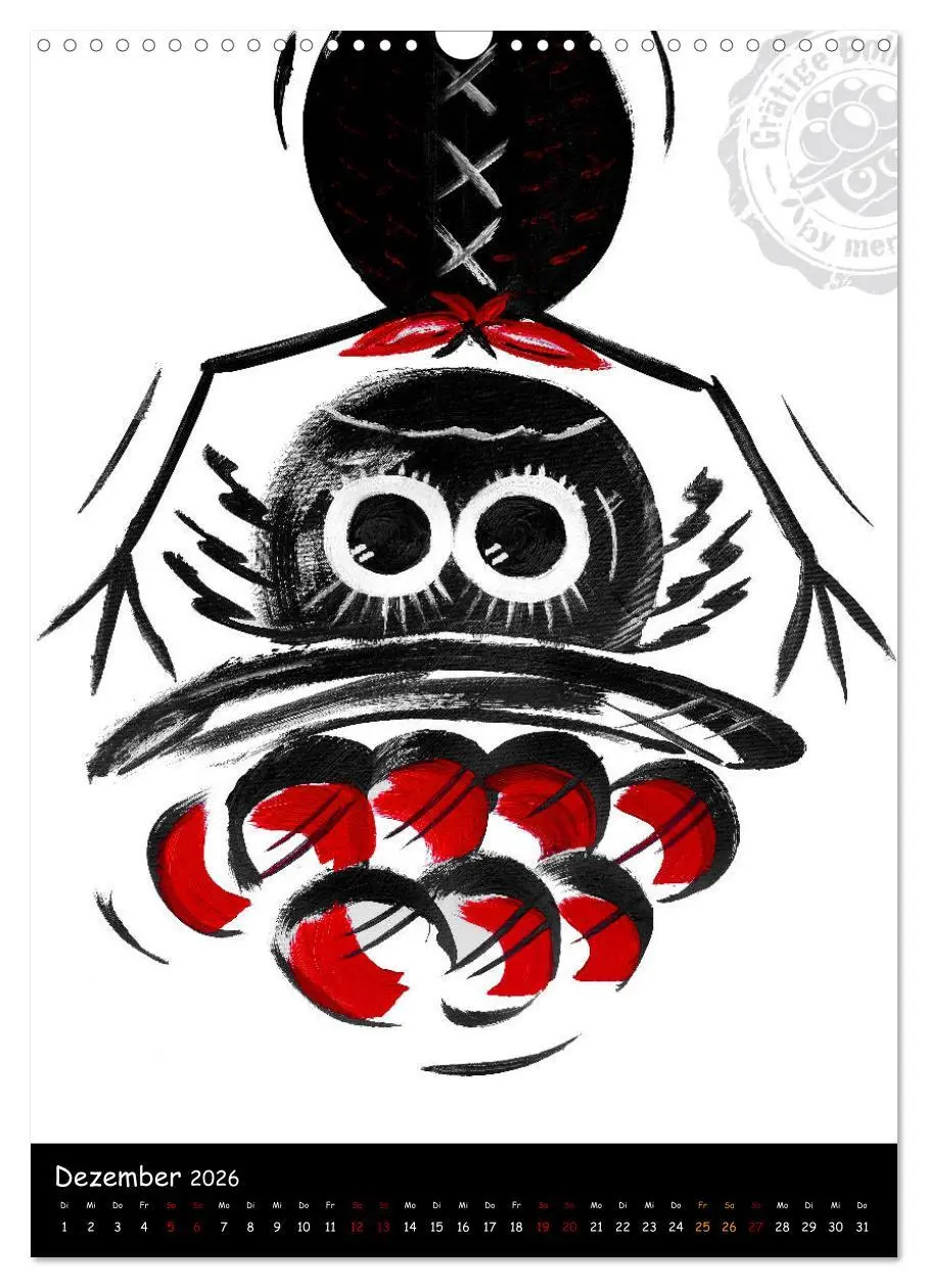 Bild: 9783516406948 | Original Schwarzwälder 'Grätige Bolle' by merzolio (Wandkalender...