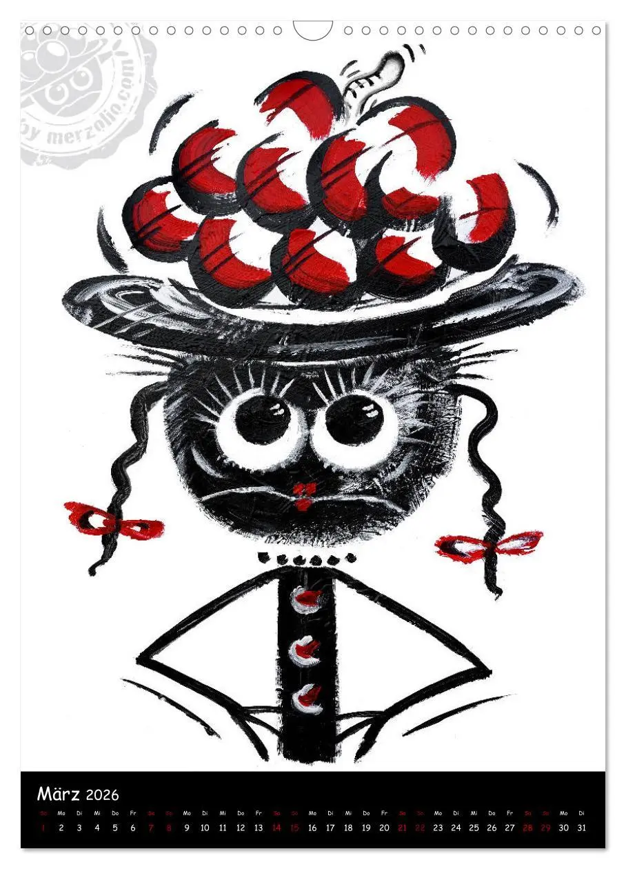 Bild: 9783516406948 | Original Schwarzwälder 'Grätige Bolle' by merzolio (Wandkalender...