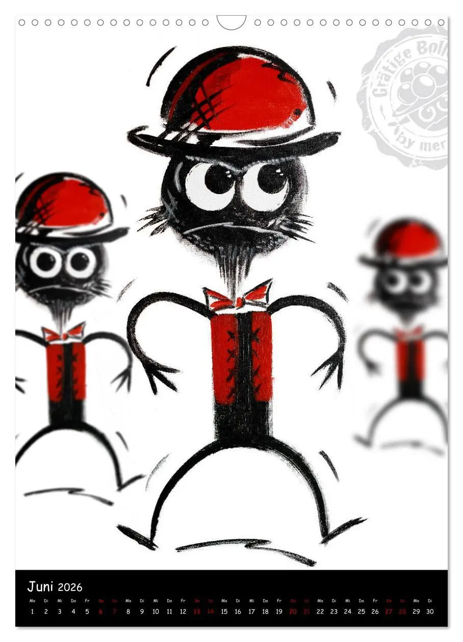 Bild: 9783516406948 | Original Schwarzwälder 'Grätige Bolle' by merzolio (Wandkalender...