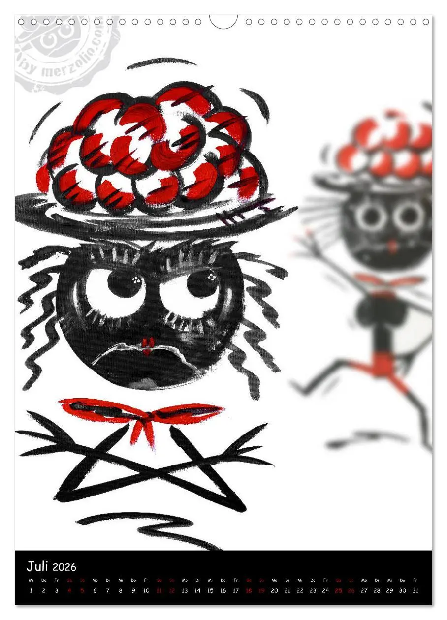 Bild: 9783516406948 | Original Schwarzwälder 'Grätige Bolle' by merzolio (Wandkalender...