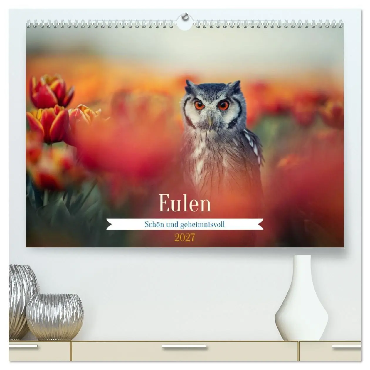 Cover: 9783516956948 | Eulen - schön und geheimnisvoll (hochwertiger Premium Wandkalender...