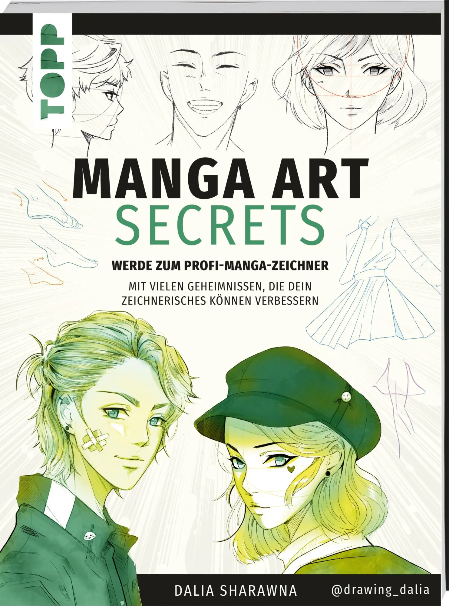 Cover: 9783772446948 | Manga Art Secrets. Werde zum Profi-Manga-Zeichner | Dalia Sharawna