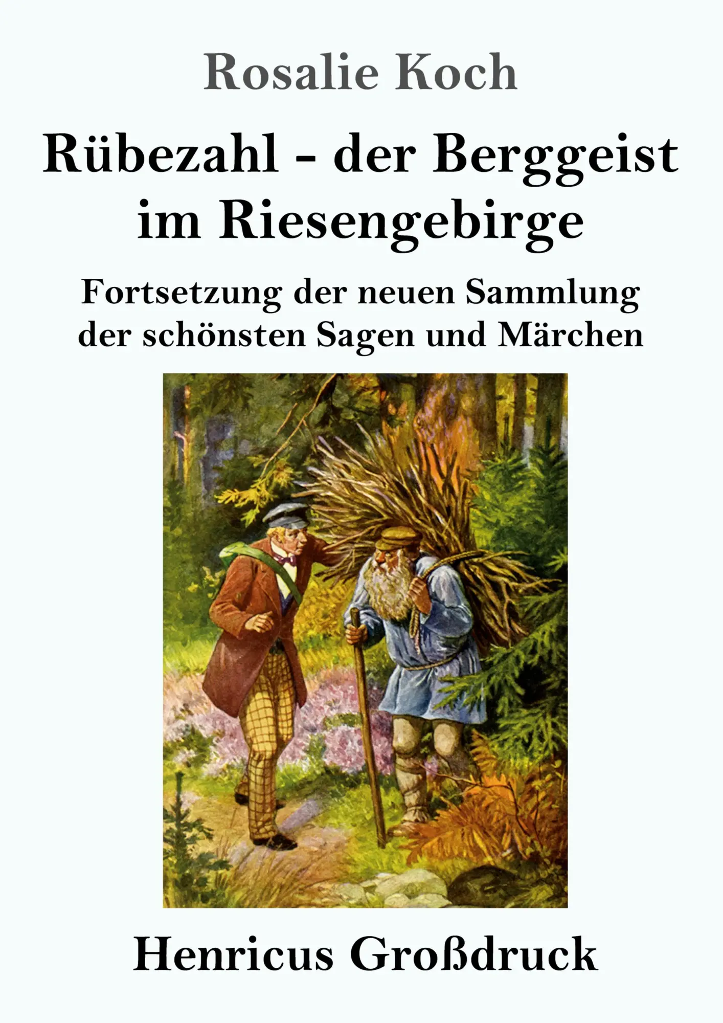 Cover: 9783847856948 | Rübezahl - der Berggeist im Riesengebirge (Großdruck) | Rosalie Koch