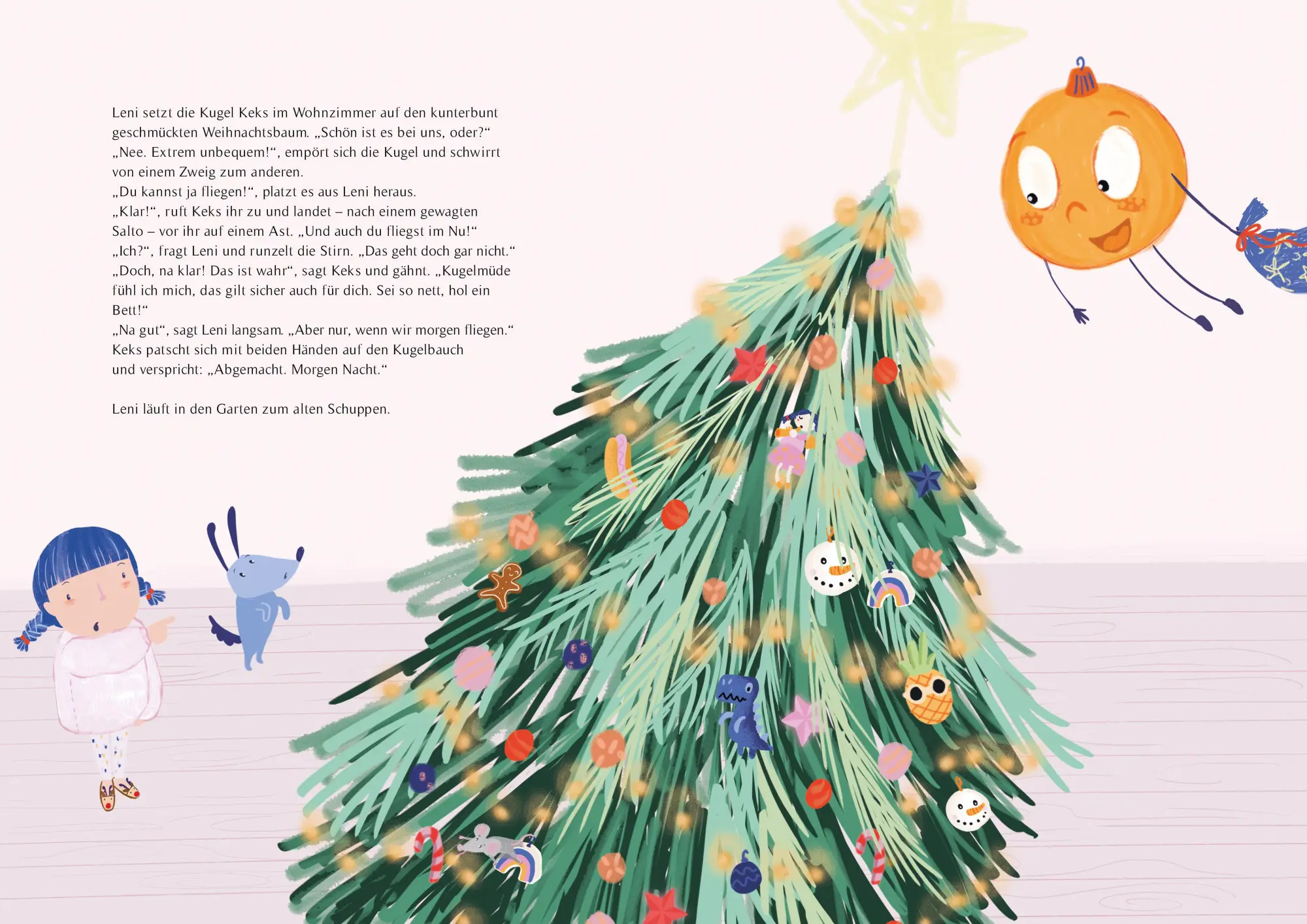 Bild: 9783989426948 | Leni und die sprechende Weihnachtskugel | Lisa Seeberger | Buch | 2024