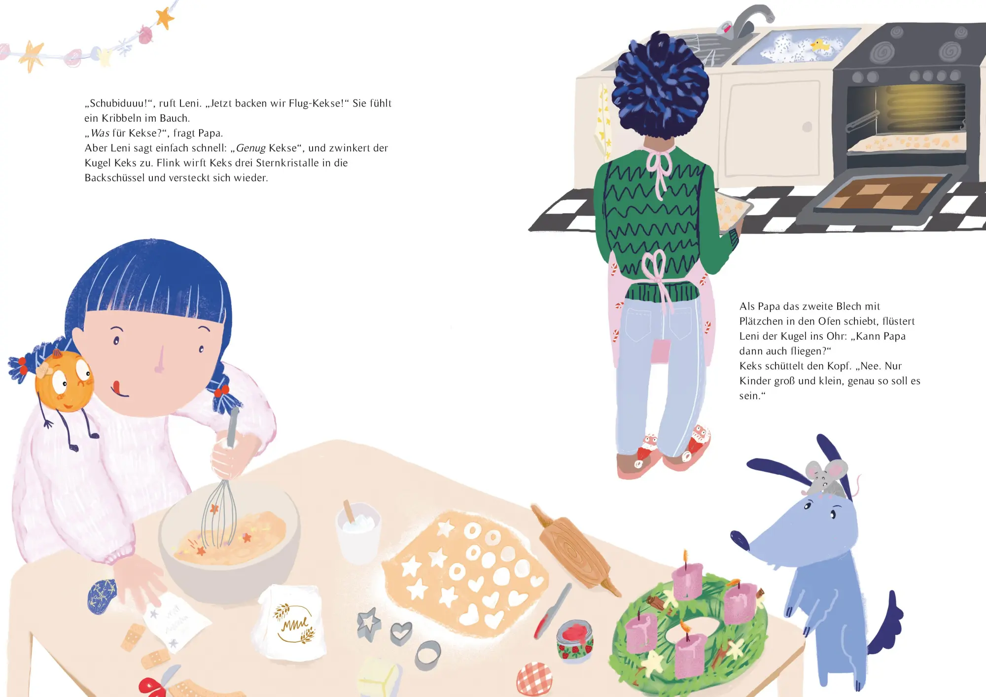 Bild: 9783989426948 | Leni und die sprechende Weihnachtskugel | Lisa Seeberger | Buch | 2024