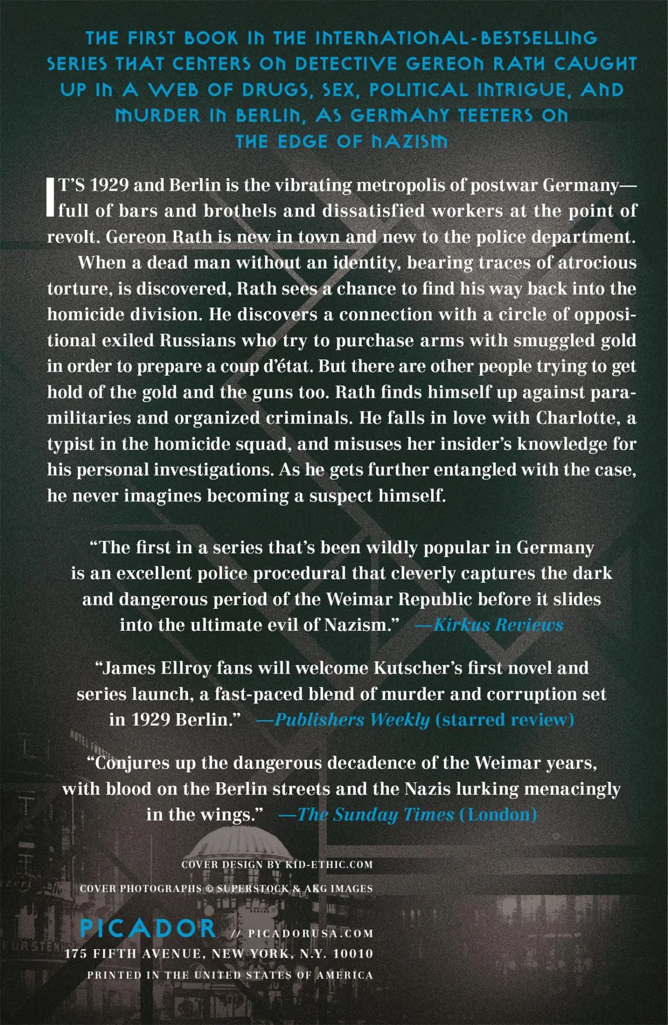 Rückseite: 9781250187048 | Babylon Berlin | Book 1 of the Gereon Rath Mystery Series | Kutscher