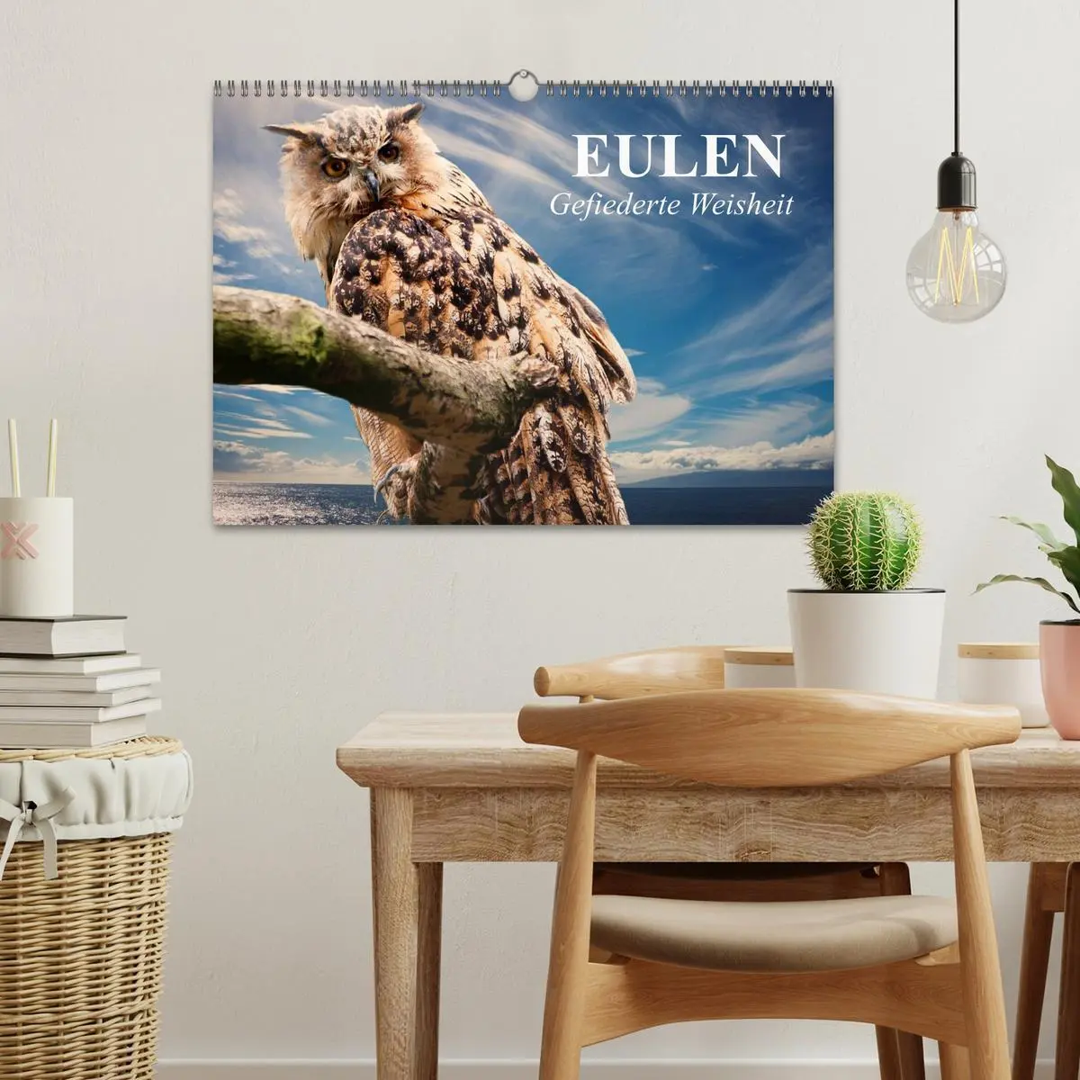 Bild: 9783457997048 | Eulen. Gefiederte Weisheit (Wandkalender 2026 DIN A3 quer),...