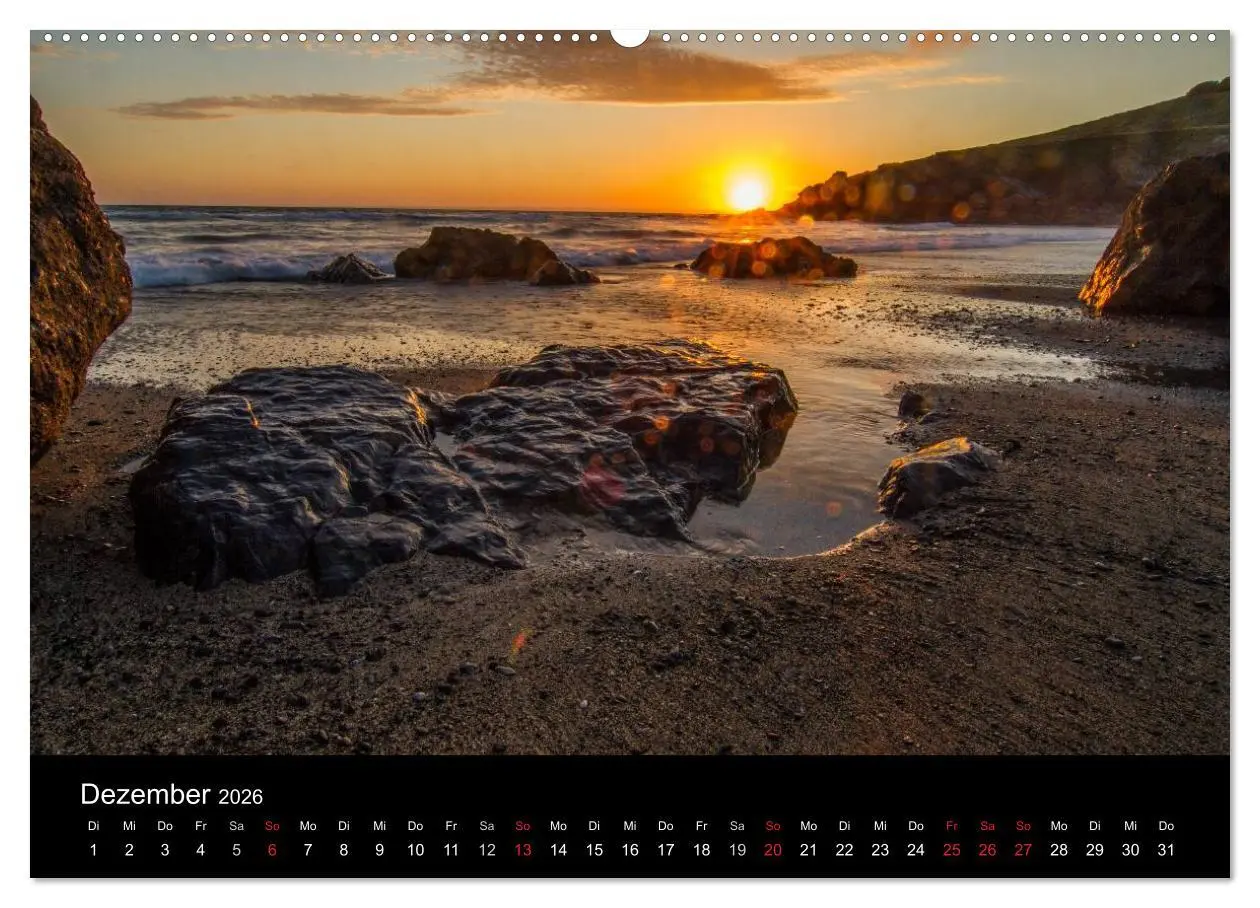 Bild: 9783516157048 | Englands Küsten 2026 (hochwertiger Premium Wandkalender 2026 DIN A2...