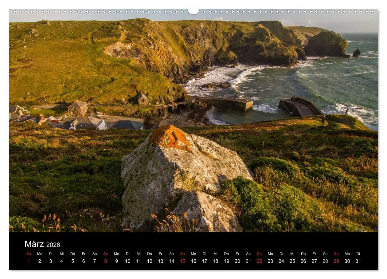 Bild: 9783516157048 | Englands Küsten 2026 (hochwertiger Premium Wandkalender 2026 DIN A2...