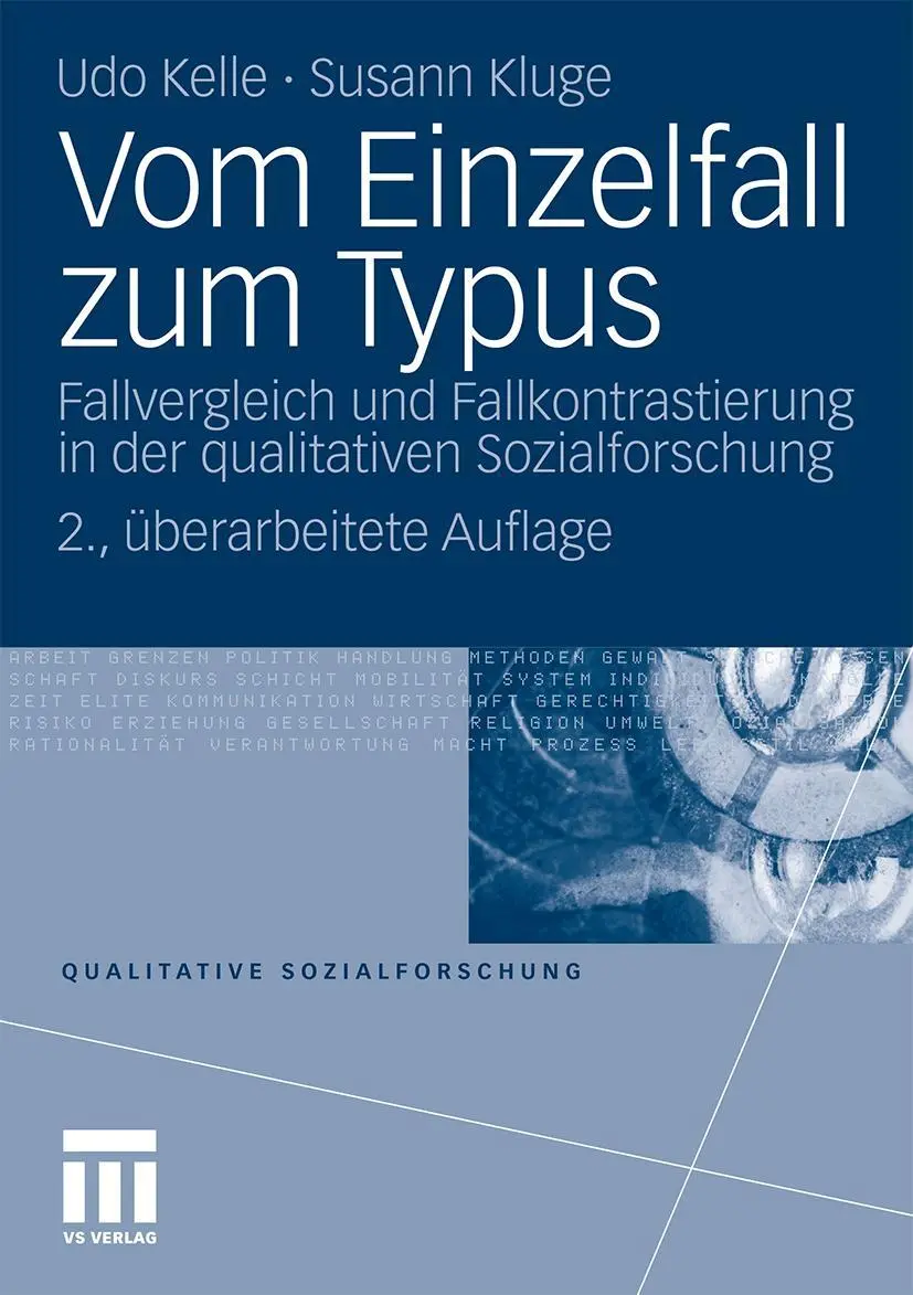 Cover: 9783531147048 | Vom Einzelfall zum Typus | Susann Kluge (u. a.) | Taschenbuch | 121 S.