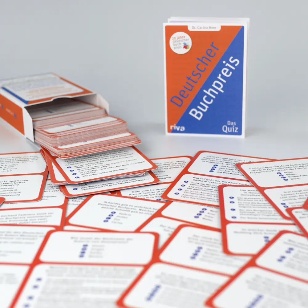 Bild: 9783742327048 | Deutscher Buchpreis - Das Quiz | Dr. Carina Heer | Box | 4-farbig