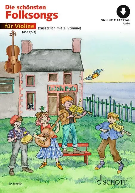 Cover: 9783795727048 | Die schönsten Folksongs - 1-2 Violinen. | Hans Magolt (u. a.) | 2022