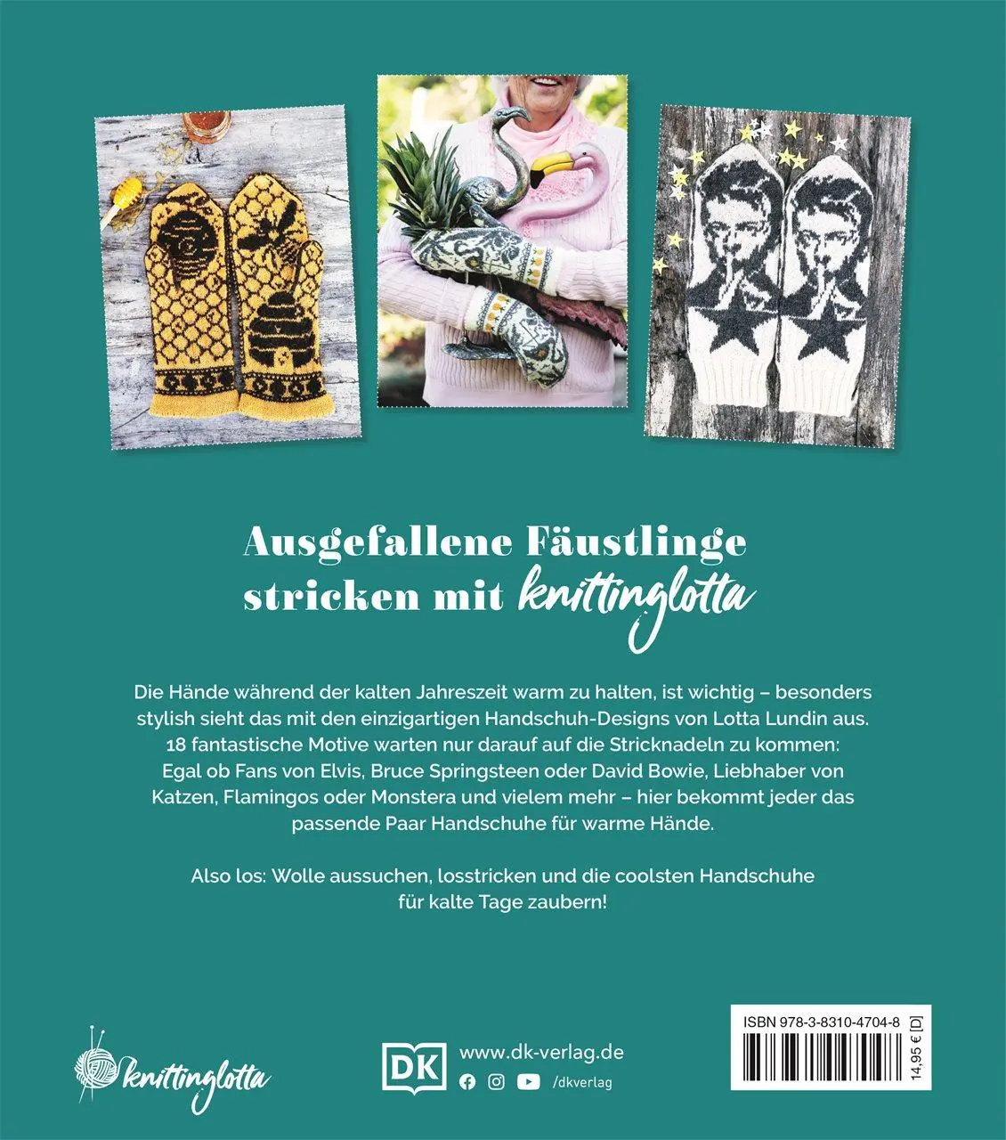 Rückseite: 9783831047048 | Coole Handschuhe für kalte Tage | Lotta Lundin | Buch | 128 S. | 2023