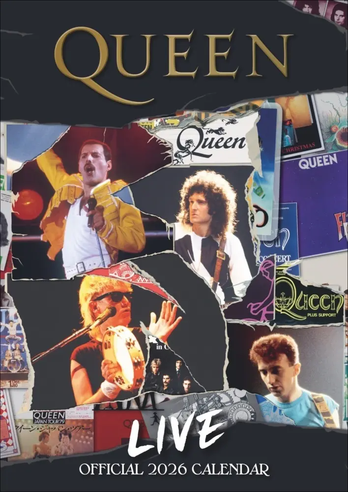 Cover: 9783840197048 | Queen Posterkalender 2026 | Kalender | Spiralbindung | Englisch | 2026