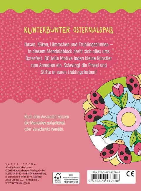 Bild: 9783473417148 | Die schönsten Mandalas zu Ostern | Ignasia Mayoral (u. a.) | Buch