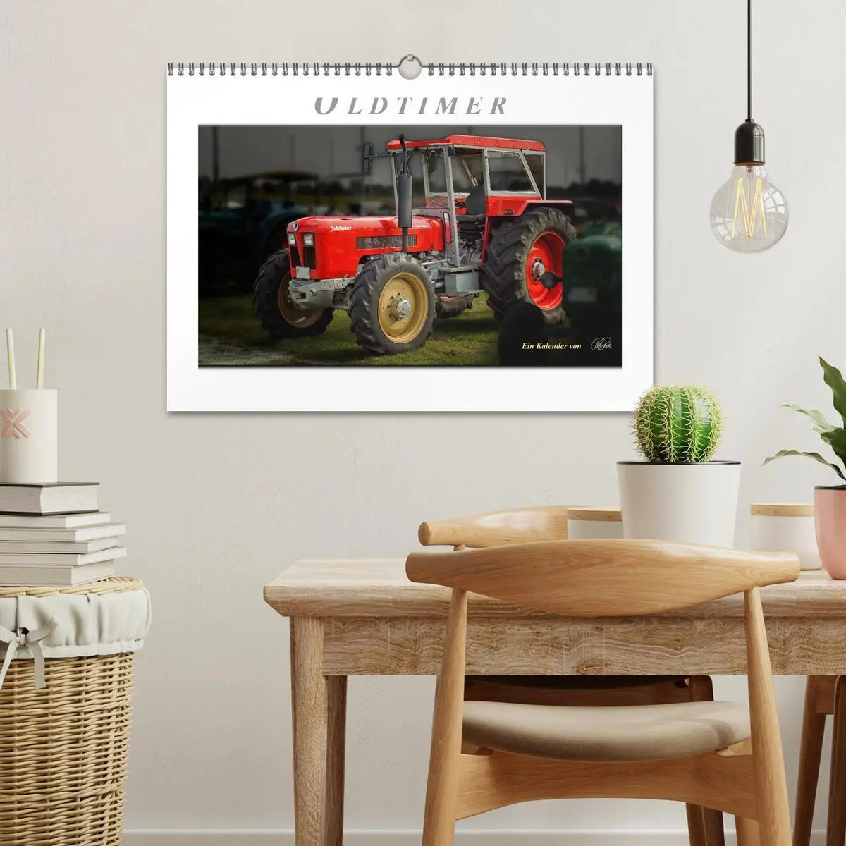 Bild: 9783516077148 | Oldtimer - Traktor Liebe (Wandkalender 2026 DIN A3 quer), CALVENDO...