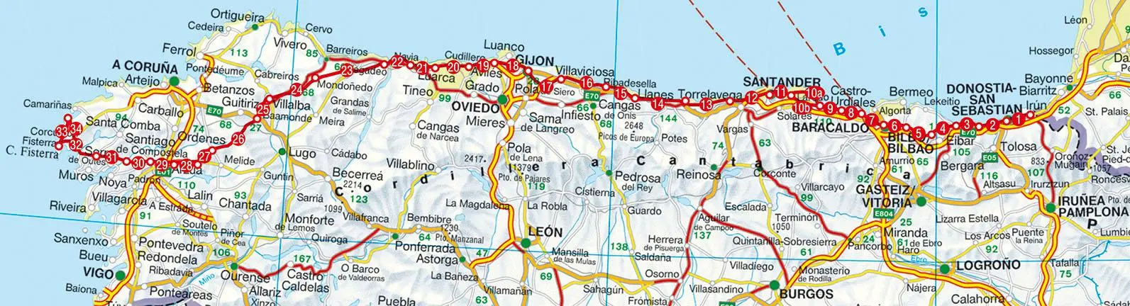 Bild: 9783763347148 | Camino de Santiago - Camino del Norte | Cordula Rabe | Taschenbuch