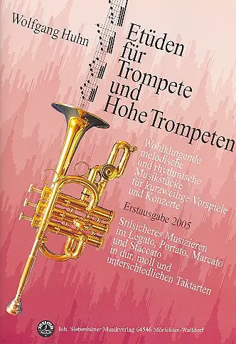 Cover: 9783927547148 | Etüden für Trompete und Hohe Trompeten | Wolfgang Huhn | Buch