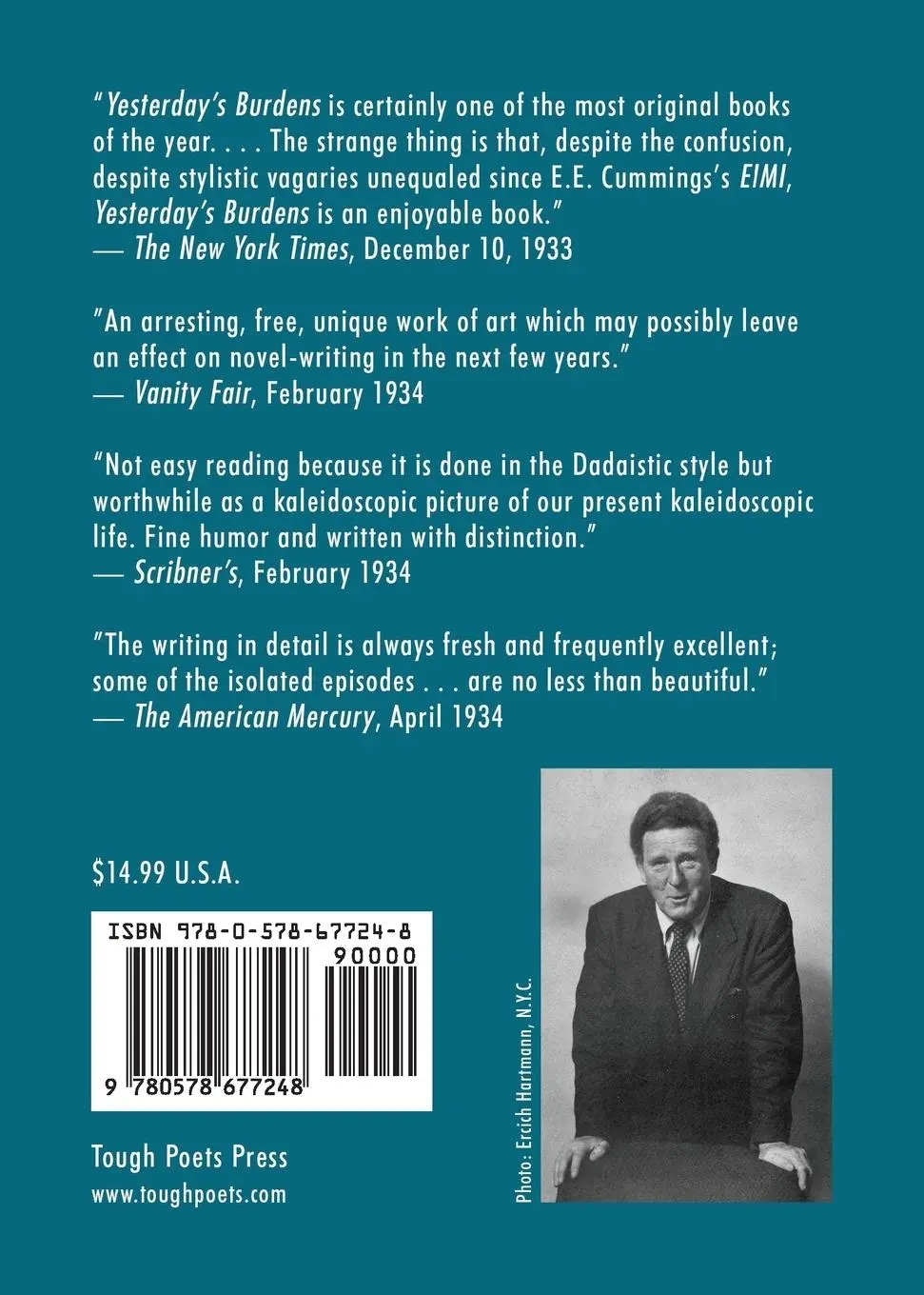 Rückseite: 9780578677248 | Yesterday's Burdens | Robert M. Coates | Taschenbuch | Englisch | 2020